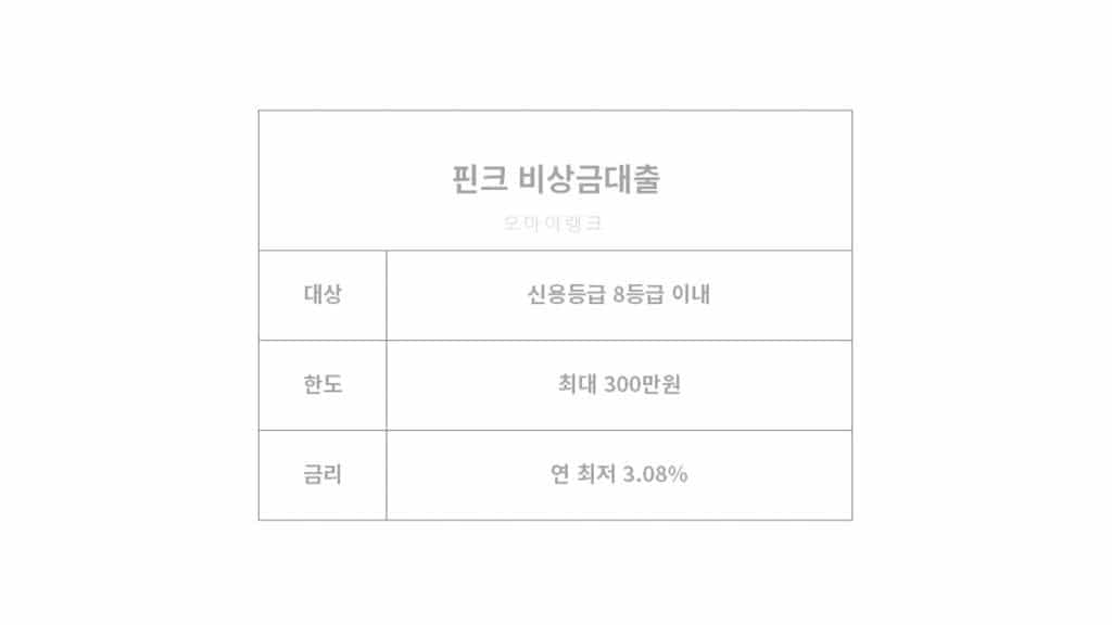 무직자 당일 소액대출 핀크 무직자 당일 소액대출 가입대상 및 금리, 한도 등 모든 정보