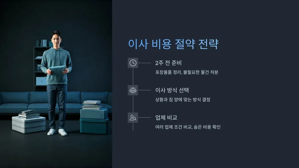 구리시 이사업체 비용 절약