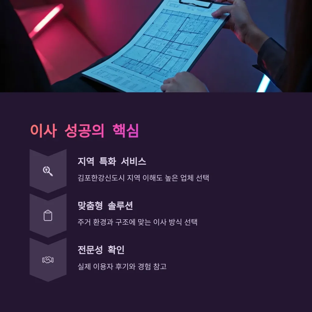 김포한강신도시 이삿짐센터 용달이사