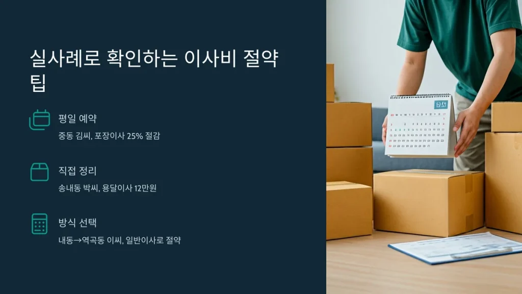 부천시 이사업체 이사비용 절약 팁