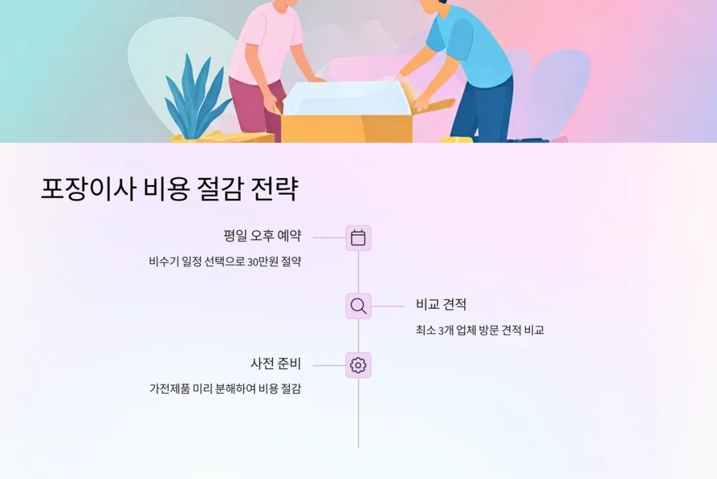 부천 대장신도시 이삿짐센터 포장이사