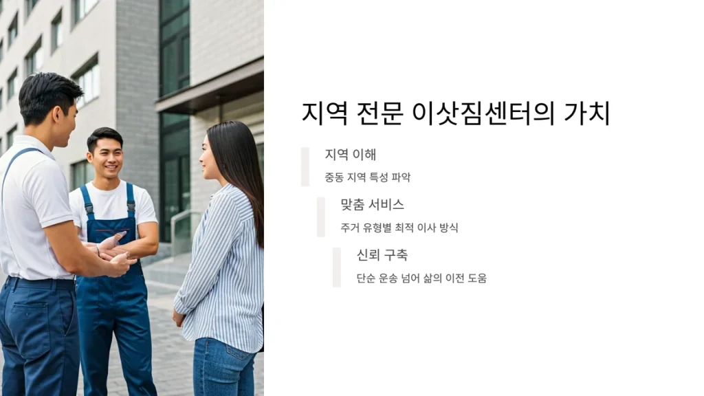 부천 중동 이삿짐센터 전문가의 가치