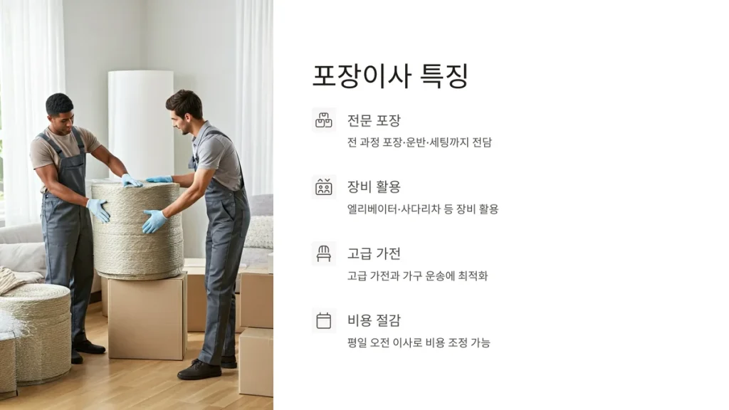 안성시 이삿짐센터 포장이사